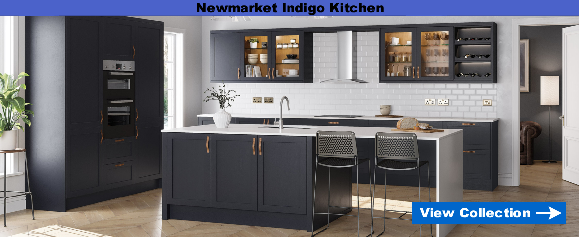 Newmarket Indigo Blue Kitchen