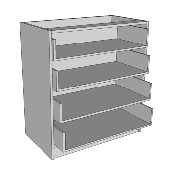 800 Bedroom 4 Drawers Tall Boy
