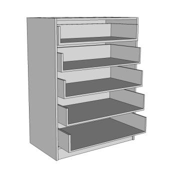 5 Drawers Bedroom Tall Boy