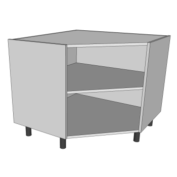 Diagonal corner cupboard units (655H)