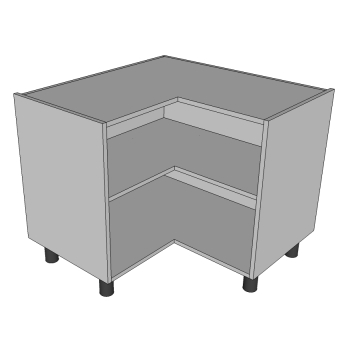 900 L-shape corner cupboard unit (655H)