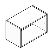 CLICBOX 600 Bridging Wall unit