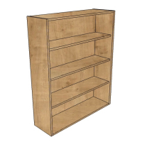 800 Dresser Open Shelves Unit