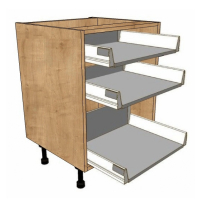 3 Drawer Base units ( 2S + 1 Pan )