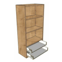 1210 High Dresser Units - 2 drawers