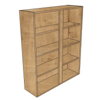 800 Dresser Shelved Unit