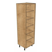 1970mm Shelved Larder for Full Height Door