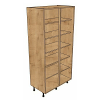 800 Wide Shelved Larder for Full Height Door