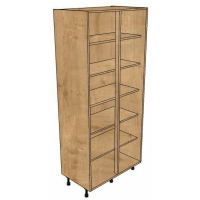 800 Wide Shelved Larder for Full Height Door