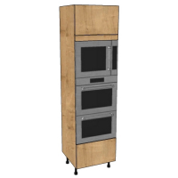 Double Oven & Microwave Housing Unit
