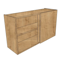 600 Wide Extra deep blind corner wall unit