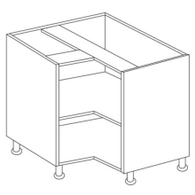 Quickcab L Shape Corner Base unit
