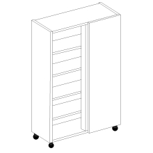 QUICKCAB 1000 Corner Larder unit