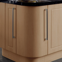 Bella Plain Curved Doors