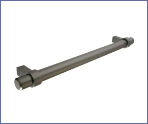 Arlington Bar Handle - Brushed Satin Black