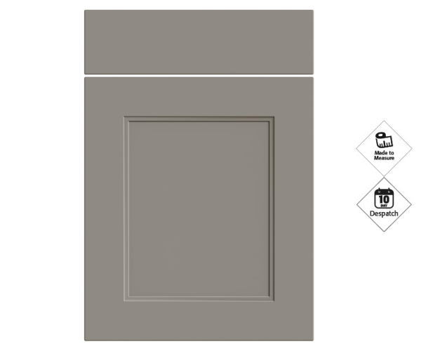 Rowen Supermatt Taupe Grey Kitchen