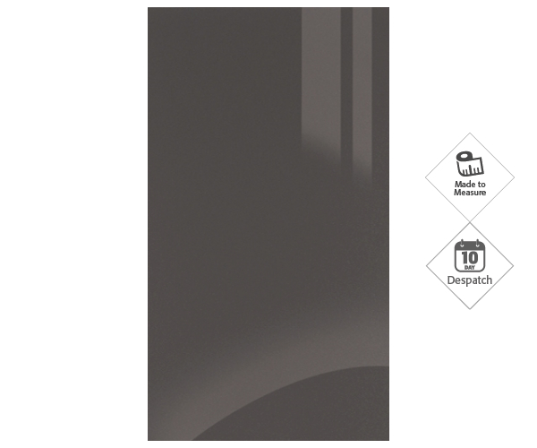 Zurfiz Ultragloss Metallic Anthracite Doors