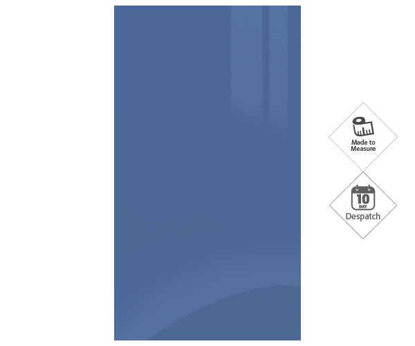 Zurfiz Ultragloss Baltic Blue Doors