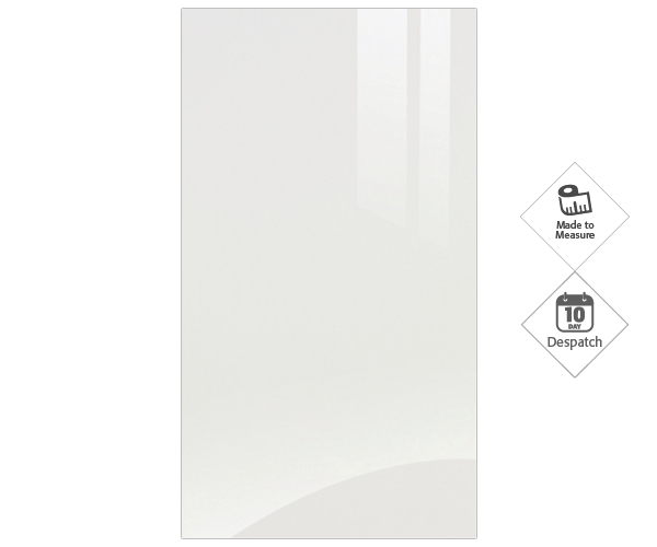 Zurfiz Ultragloss Glacier White Doors