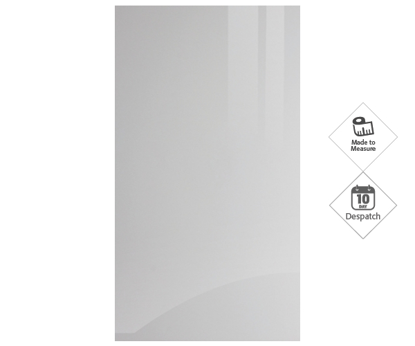 Zurfiz Ultragloss Light Grey Doors