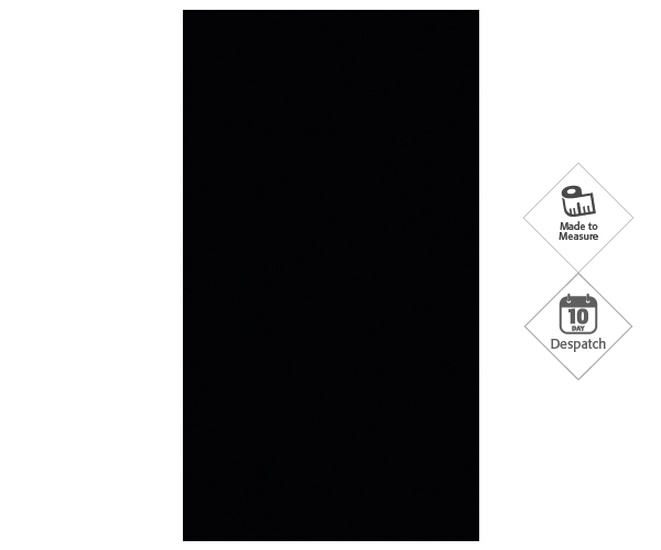 Zurfiz Matt Black Doors