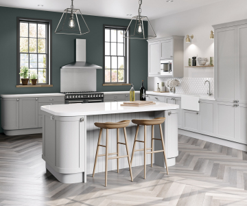 Newmarket Painted Light Grey Door