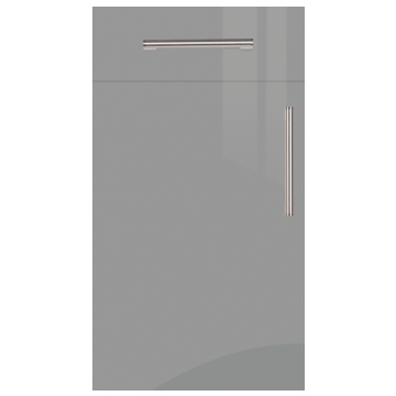 Firbeck Super-Gloss Dust Grey Kitchen Doors