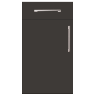 Firbeck Super-Matt Graphite Kitchen Doors