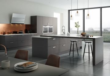 Vivo+ Anthracite Handleless Matt Doors