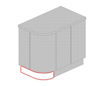 Vivo+ Curved Plinth