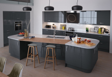 Vivo+ Anthracite Handleless Doors