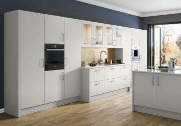 Vivo+ Light Grey Handleless Matt Doors