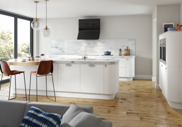 Vivo+ White Handleless Matt Doors